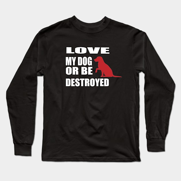 dog Long Sleeve T-Shirt by Bite